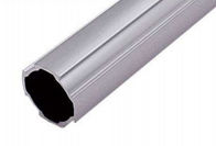 4m/ bar Tebal 1.7mm Aluminium Round Pipe Sliver White AL-2817